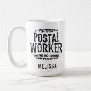 Search for courier mugs Postal worker