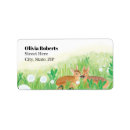 Search for fawns return address labels Wildlife