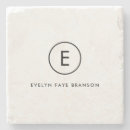 Search for marble monogram coasters Modern
