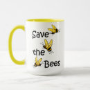 Search for save the bees mugs Yellow