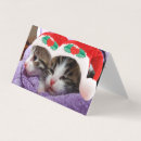 Search for kitten christmas cards Purple