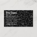 Search for vampire business cards Scary