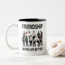 Search for friends for life mugs Bff