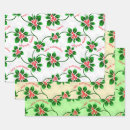 Search for hawaiian christmas wrapping paper Flowers