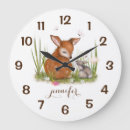 Search for woodland animals clocks Deer