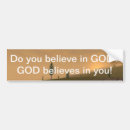 Search for motivational bumper stickers Faith