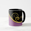 Search for purple swirl mugs Elegant