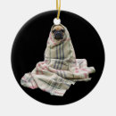 Search for pug christmas tree decorations Adorable
