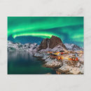 Search for northern lights postcards Norway