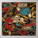 Search for retro pattern posters Music