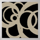 Search for black and white geometric shapes posters Stylish
