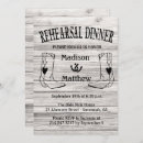 Search for cowboy rehearsal dinner invitations Vintage