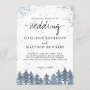 Search for winter forest wedding invitations Snowflake