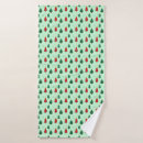 Search for new year bath towels Christmas pattern