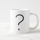 Search for question mark mugs Funny