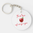 Search for love apple key rings Funny