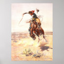 Search for bucking bronco posters Charles russell