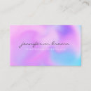 Search for hologram business cards Girly