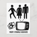 Search for genius postcards Modern