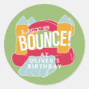 Search for bouncing party stickers For kids