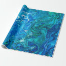 Search for turquoise marble wrapping paper Aqua