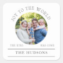 Search for joy to the world stickers White