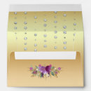 Search for purple and gold envelopes For her
