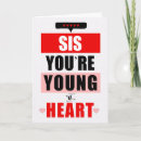 Search for funny sister birthday cards Sibling