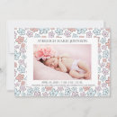 Search for sibling birth announcement cards Blue