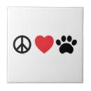 Search for peace love tiles Heart