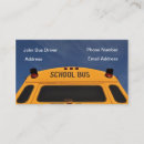 Search for school bus driver business cards Education