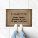 Search for wipe your feet doormats Humour