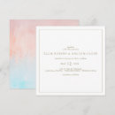 Search for dusty blue and peach wedding invitations For her