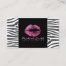Search for pink zebra business cards Glitter