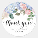 Search for baptism pink stickers Baptism thank you