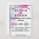 Search for abstract colour invitations Stylish