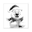Search for polar bear rubber stamps Cartoon