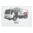 Search for trucks pillowcases Garbage truck