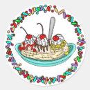 Search for round border stickers Dessert