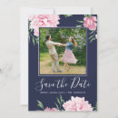 Search for pink floral save the dates Peony