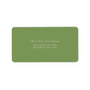 Search for country chic return address labels Minimalist