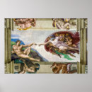 Search for creation of adam posters Sistine chapel