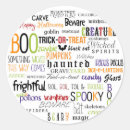 Search for fun halloween stickers Typography