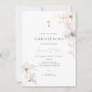 Search for gold cross invitations Minimalist