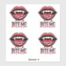 Search for vampire lips stickers Blood