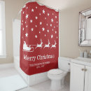 Search for santa shower curtains Sleigh