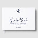 Search for anchor wedding guest books Initials
