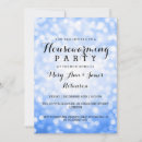 Search for blue housewarming party invitations Elegant