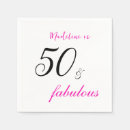 Search for 50th birthday napkins Celebrations
