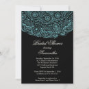 Search for black lace invitations Chic